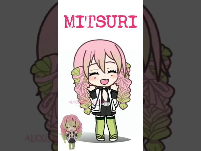 MISTURI AS A CHIBI (DEMON SLAYER)+CODE in Gacha Life 2  #demonslayer #mitsuri #gacha #short