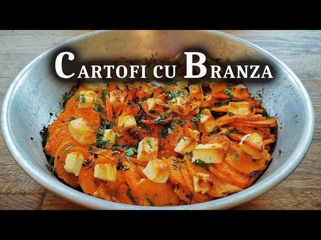 Cartofi Dulci la Cuptor cu Branza Feta - Florin Arvunescu