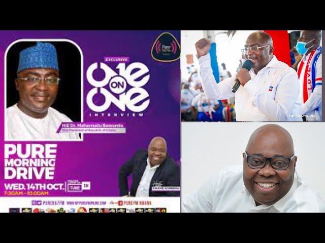 Recap: Exclusive with Dr Mahamud Bawumia | VEEP & NPP Flag bearer