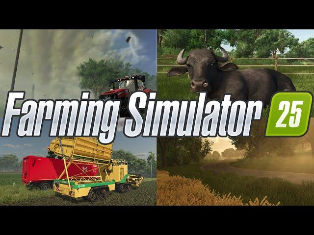 Farming Simulator 25 All NEW CONFIRMED Features