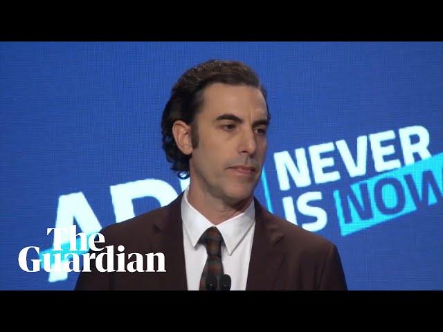 'They would have let Hitler buy ads': Sacha Baron Cohen's scathing attack on Facebook