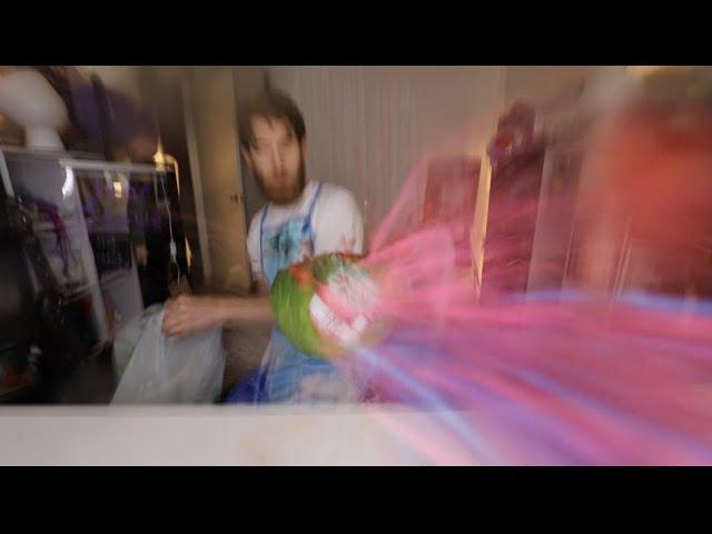 EXPLODING A WATERMELON WITH RUBBER BANDS!