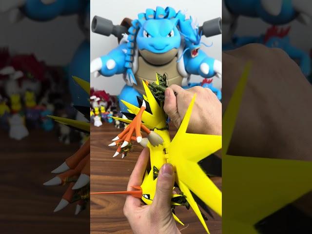 3d printing zapdos!!!!!        #pokemon #3dprinting #prusa