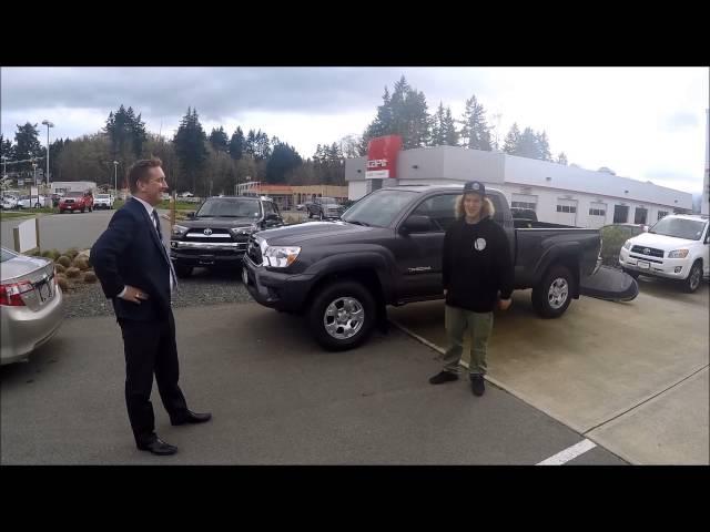 Dave is #OwnerApproved with his new Toyota Tacoma with "The Chris Turner Experience"