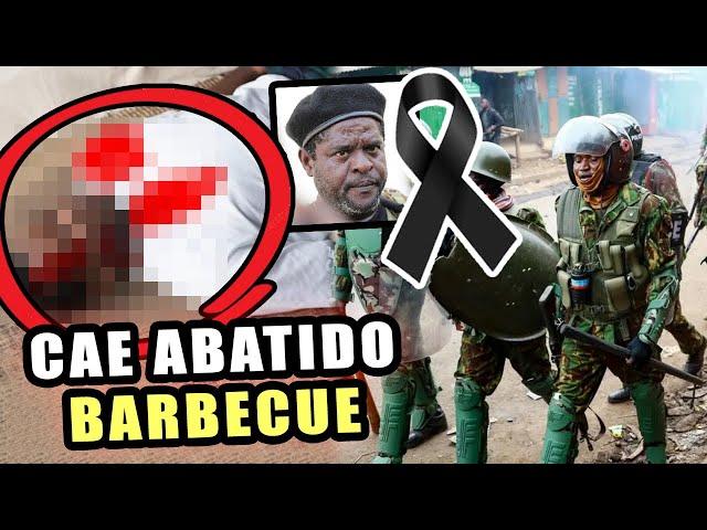 AHORA MISMO  Policia de Kenia le entra a Disparos a Barbecue en Haiti