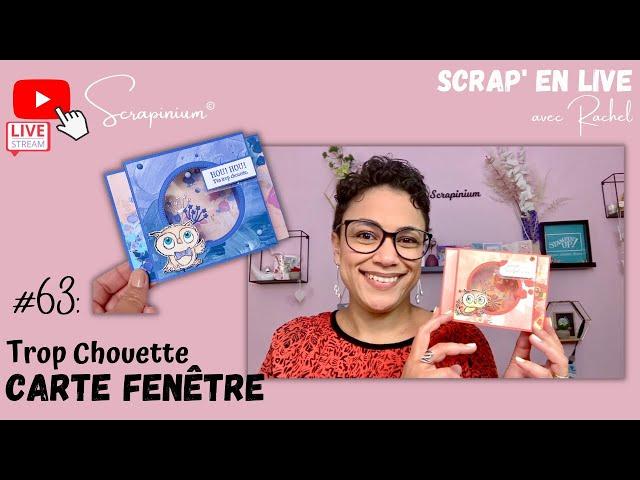 Carte fenêtre pop up Stampin' Up! - Scrap’ en live n°63