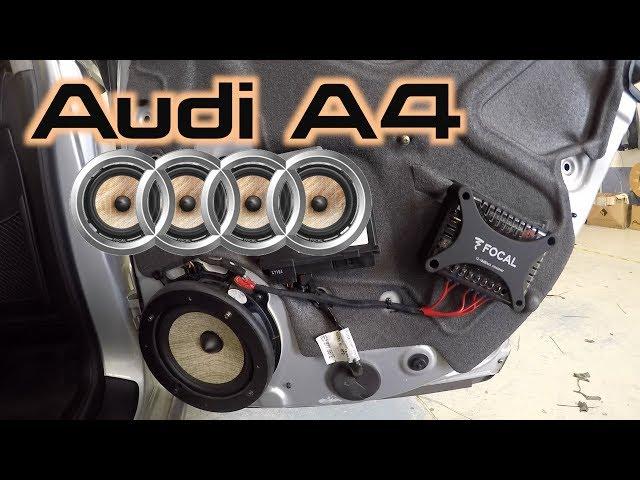 Audi A4 Rear Speaker Replacement OEM STYLE!