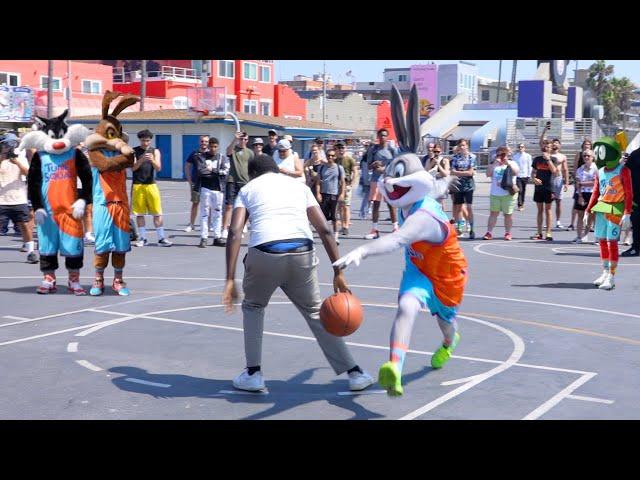 Space Jam/Tune Squad vs Hoopers IN REAL LIFE 2024 [Bugs Bunny, Marvin Martian, Lola Bunny etc]