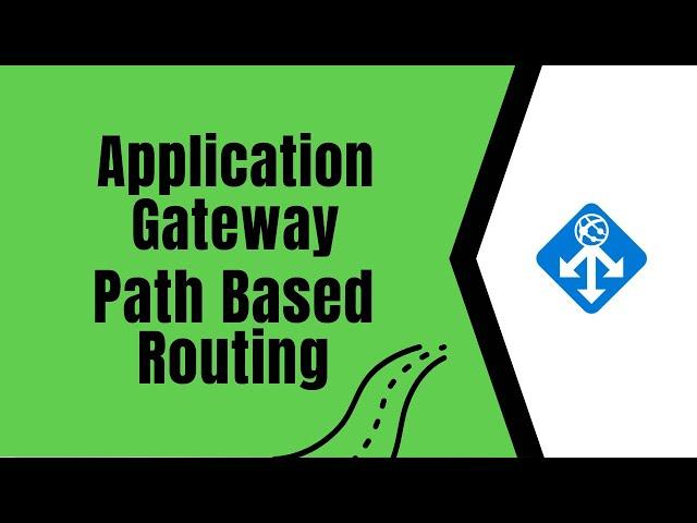 Azure application gateway path-based routing