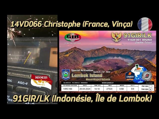 Indonésie, Lombok Island (14VD066 Christophe & 91GIR/LK)