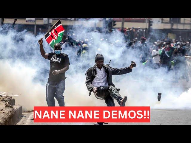 LIVE:  HAPPENING NOW!!! GEN Z NANE NANE MASS DEMOS IN NAIROB CBD!!!