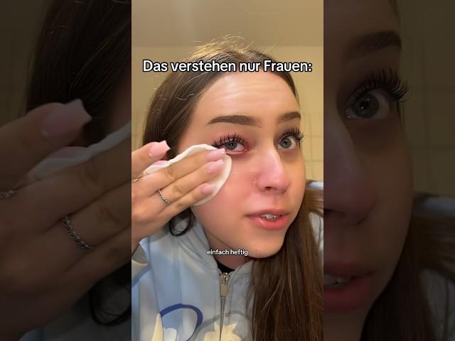 DAS verstehen nur FRAUEN #shortvideo #shortfeed #frauen #verstehen #reagieren #omg #abschminken