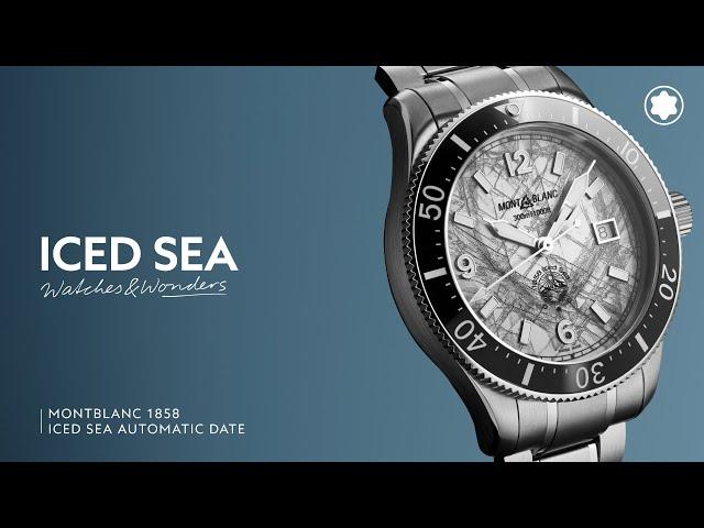 The 1858 Iced Sea Automatic Date | Montblanc Glacier