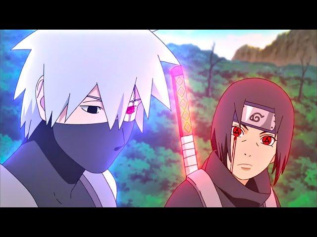 Itachi Asks Kakashi  About His Sharingan - Itachi and Kakashi's Service in ANBU [60FPS]