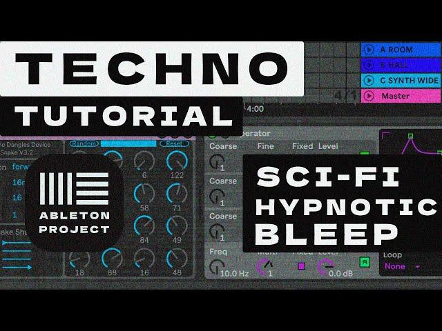 Sci - Fi, Hypnotic, Bleep Techno Tutorial , Start to Finish, Axis Records