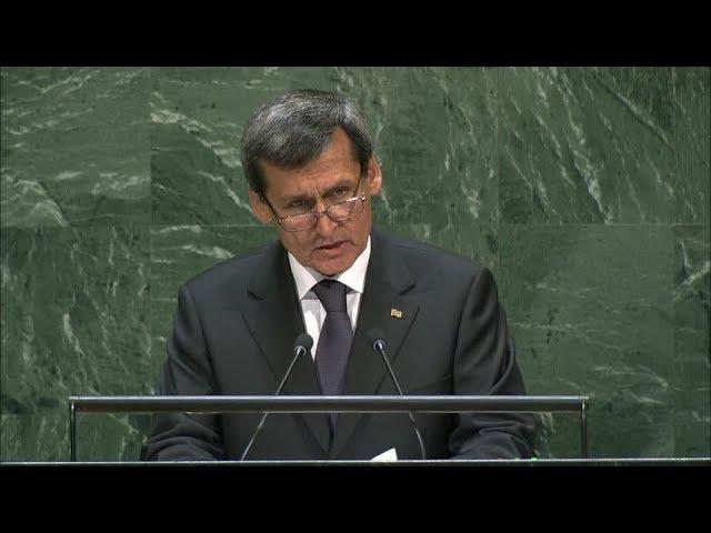  Turkmenistan - Minister for Foreign Affairs Addresses General Debate, 74th Session