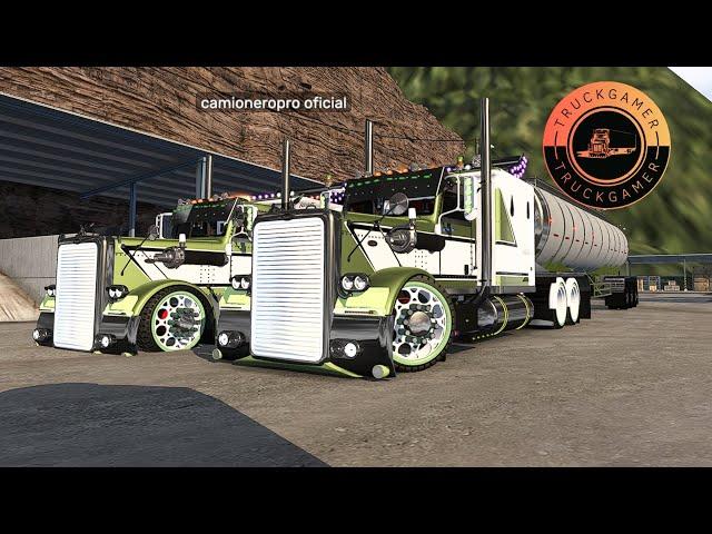 RUTA EN EL MOUNTAIN ROAD | MAPA DE MOUNTAIN ROAD  / AMERICAN TRUCK SIMULATOR 1.53