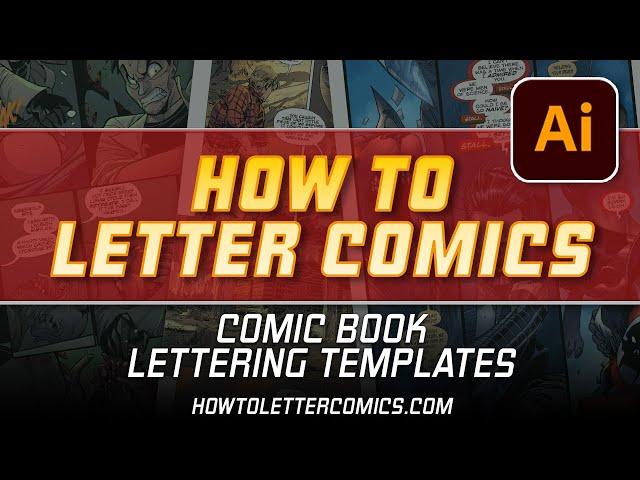 How To Letter Comics - Comic Lettering Templates