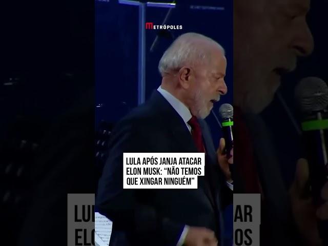 Lula se pronuncia após Janja xingar Elon Musk