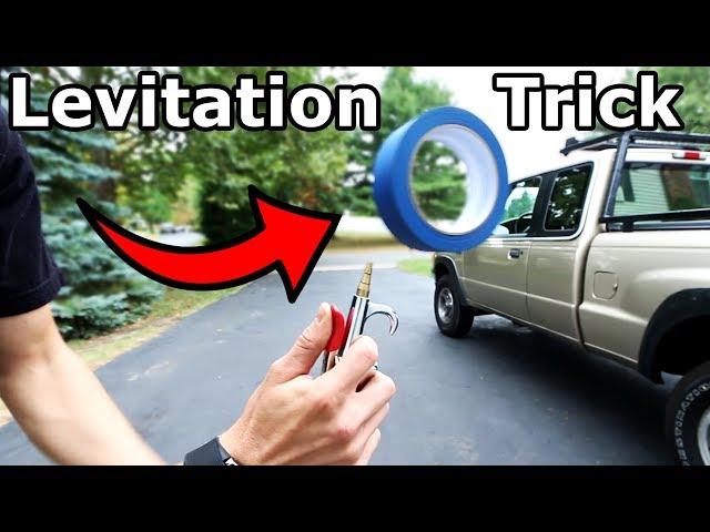 Levitating Tools Trick (screwdriver, roll of tape, and more)