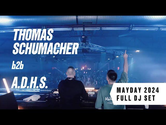 MAYDAY 2024 Techno DJ Set - A.D.H.S. b2b Thomas Schumacher