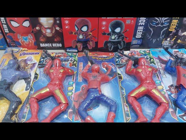 spider- man iron man superman thanos