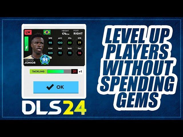 DLS24 | HOW TO UPGRADE PLAYERS WITHOUT SPENDING GEMS | DREAM LEAGUE SOCCER 2024