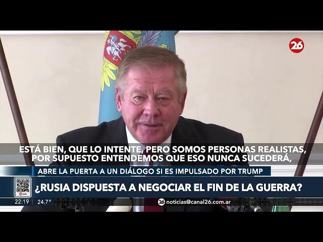 ¿Rusia está dispuesta a negociar el fin de la guerra? | #26Global