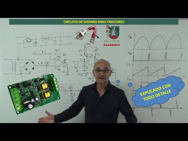 How a TRIGGER CIRCUIT FOR THYRISTORS works and is made (CLASS 142)