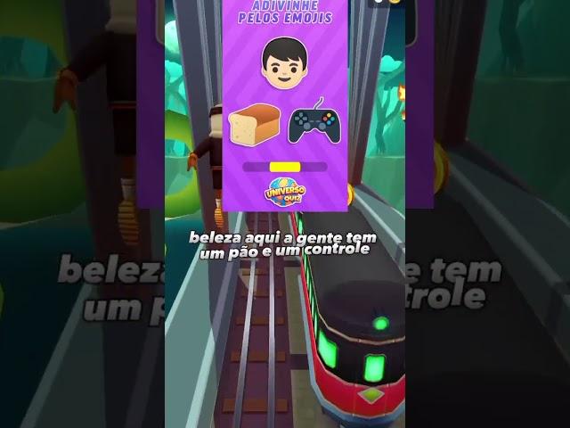 adivinhe o youtuber pelos emojis no subway surfers! desafio!! #subwaysurfers #desafio #shorts #humor