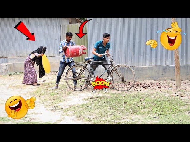 Update Viral Popping Balloon Blast Prank in Gas Cylinder 2022!!BY Bidik Prank!