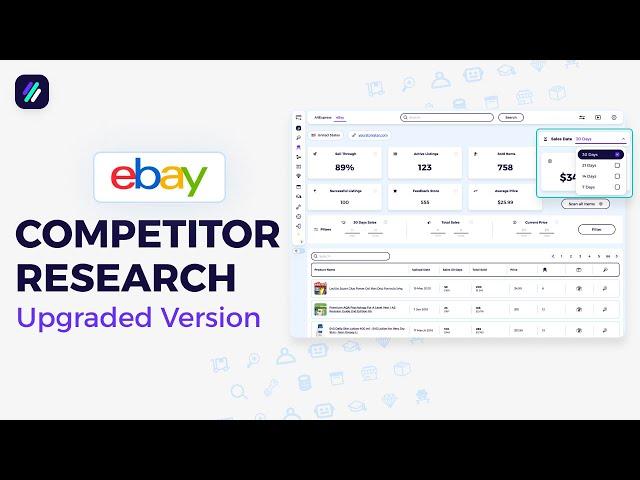 The NEW eBay Competitor Research Tool | ZIK Analytics Tutorial