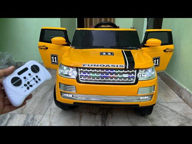 RC Land Rover Range Rover Car Unboxing & Testing | The Power Wheels Ride On Car | Shamshad Maker