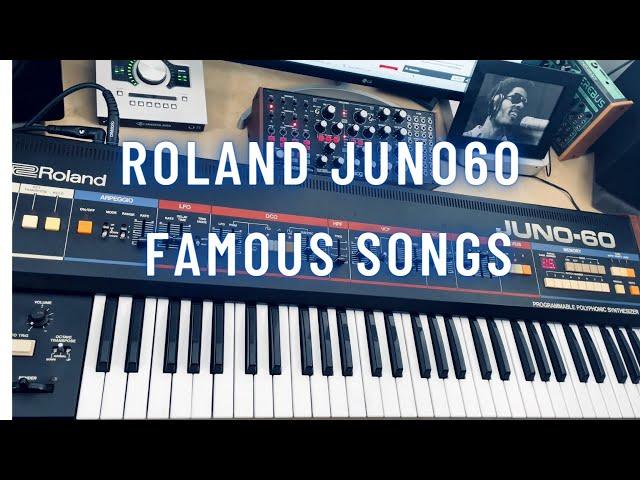 Roland Juno60 Famous Songs and Sounds