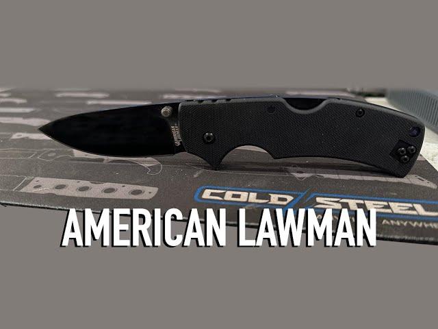 COLD STEEL AMERICAN LAWMAN