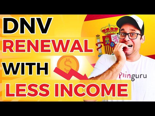 Digital Nomad Visa Renewal in Spain With Less Income