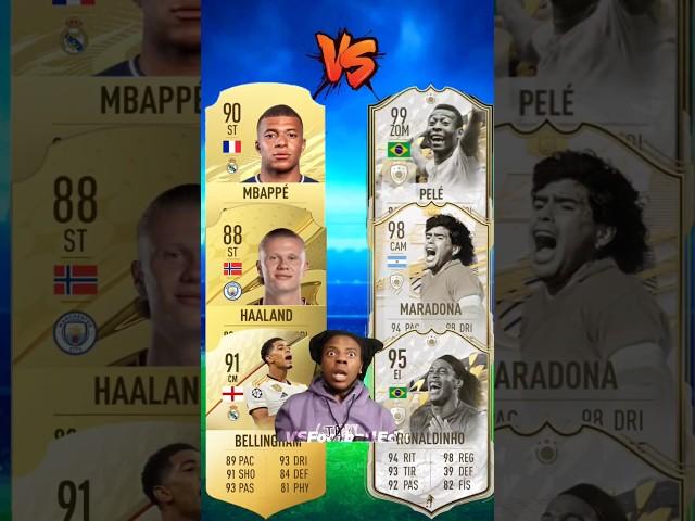 FIFA 23 Icon Legends  FIFA 22 Youngster Legends  (Pele, Maradona, Ronaldinho, Mbappe, Haaland) 