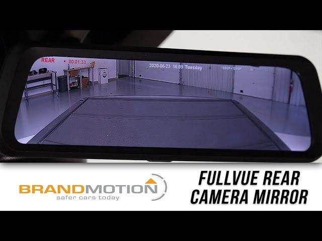 Brandmotion FullVUE Rear Camera Mirror Features and Review