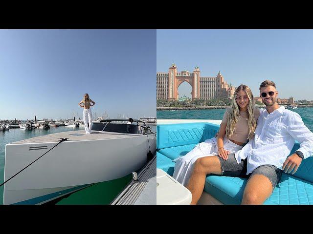 Boat day in Dubai | Drinks, Oysters, Swimming & nightlife