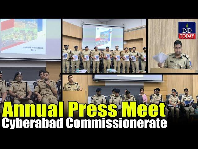 Annual Press Meet, Cyberabad Commissionerate | IND Today