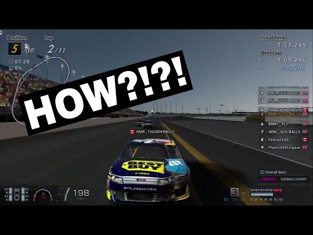 inthere2it GT6 Massive Glitch @ Daytona