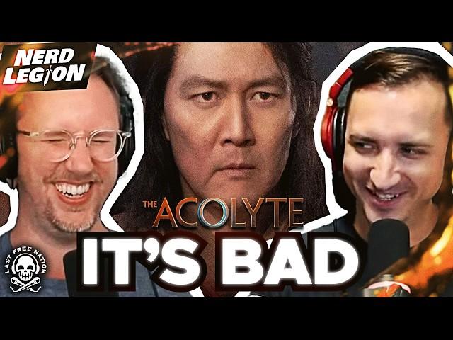 STAR WARS THE ACOLYTE: IT GETS WORSE... | Complete season review - Nerd Legion Ep. 36