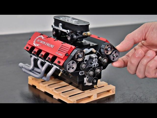 I Built the World's smallest V8 Engine