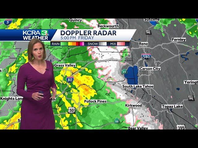 Atmospheric River Nov. 22 updates at 5 p.m. | Heavy rain across Northern California