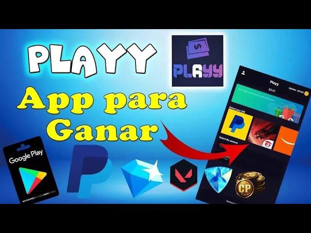 "Playy" App para Ganar Dinero, Diamantes y más recompensas!