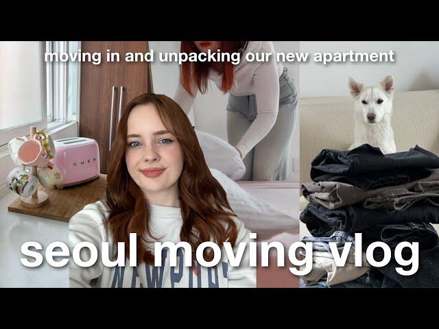 Moving in Seoul | Unpacking the new apartment (for what feels like forever) | MOVING VLOGS