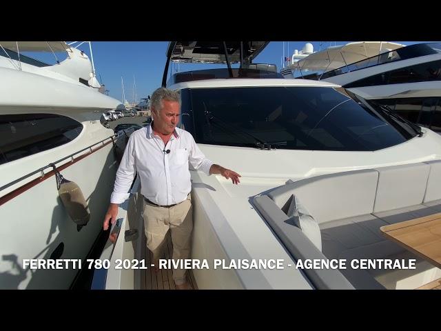 FERRETTI 780 #yacht #occasion 2021 #newlisting #centralagent