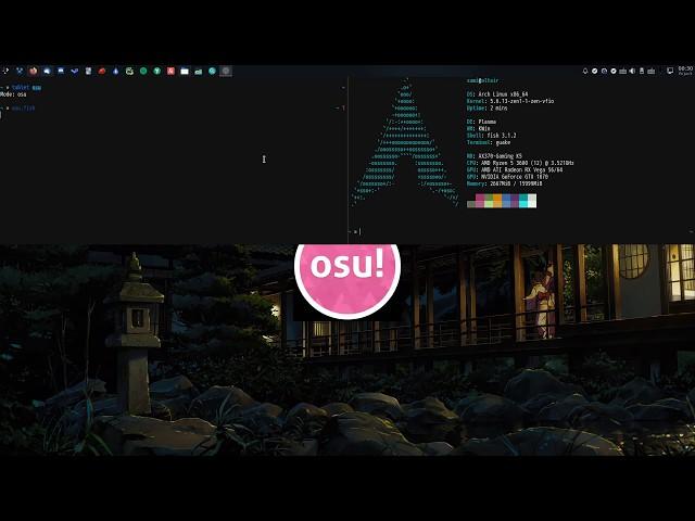 osu! on Linux