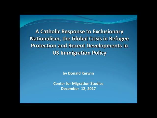 WEBINAR | A Catholic Response to Exclusionary Nationalism
