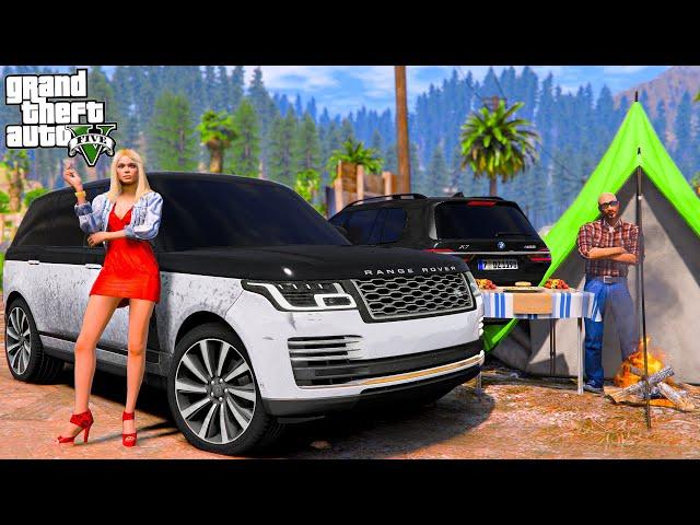 ОТЕЦ И СЫН В GTA 5 - ДЕВУШКА НА RANGE ROVER ЗАСТРЯЛА В ГРЯЗИ! ПОМОГ КРАСОТКЕ НА ДОРОГЕ! ВОТЕР